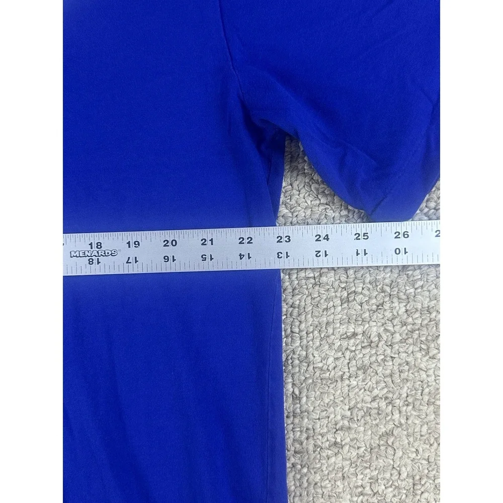Polo Ralph Lauren Sailing Team Spell Out Tshirt Men's Size LT Blue Ocean Water